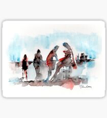 Girls at the Bar Sticker