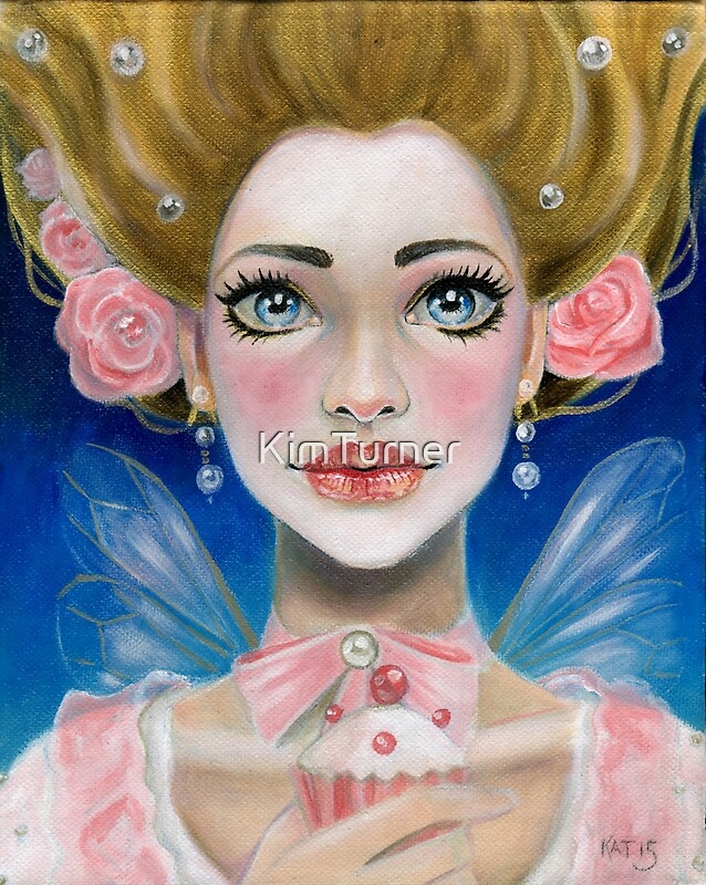 &quot;Marie Let them eat cupcake in pink&quot; by