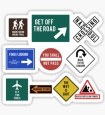 Lord of the Road Sticker