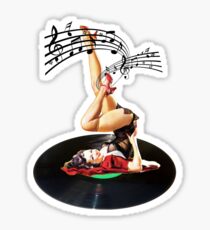 Rockabilly Goddess II Sticker