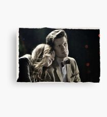 Seared onto my Hearts Canvas Print