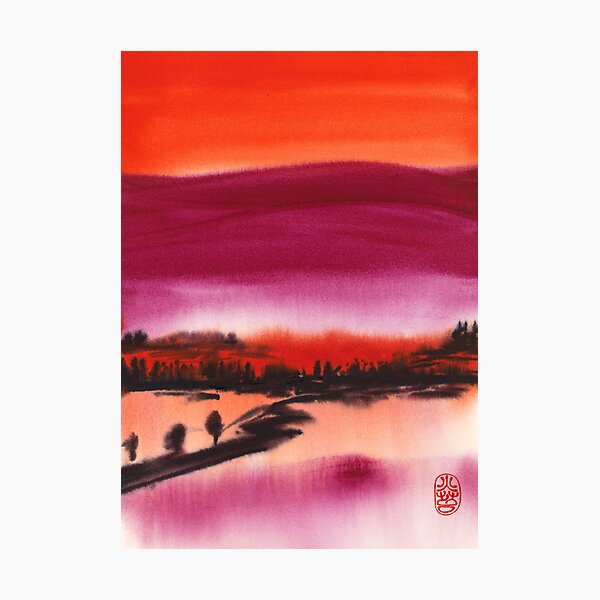 Summer Dusk Photographic Print