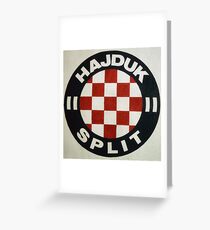 Hajduk Split Greeting Card