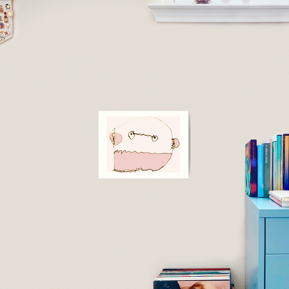 R you kidding? Art Print