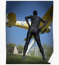 Black Airforce Way Zentai 1 Poster