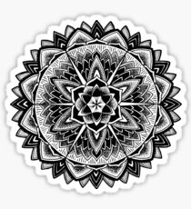 "Paradise Could Paralyse" Sacred Geometry Mandala Sticker