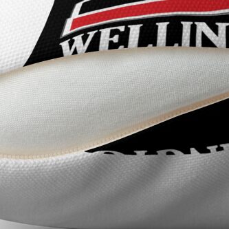 Alternate view of Wellington (white) Throw Pillow