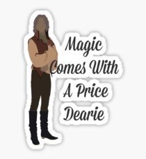 Rumplestiltskin - Magie kommt mit einem Preis Dearie Sticker