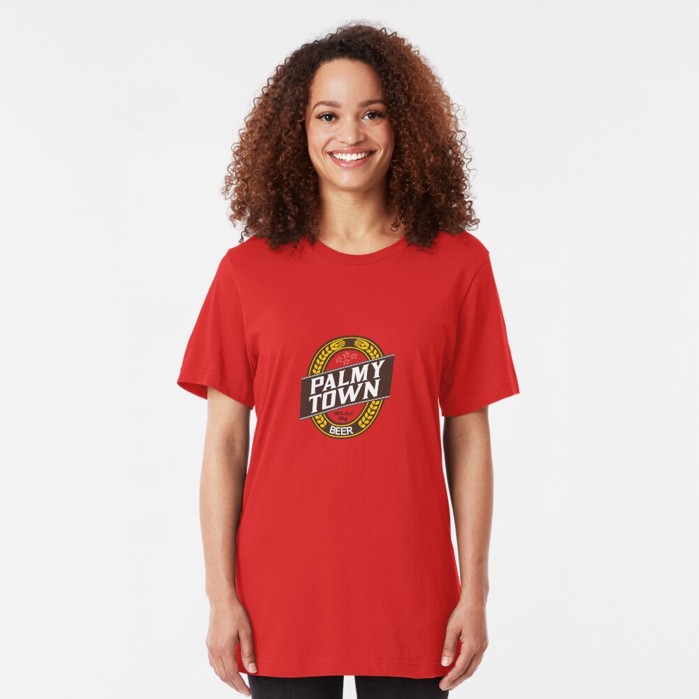 Palmy Town Slim Fit T-Shirt
