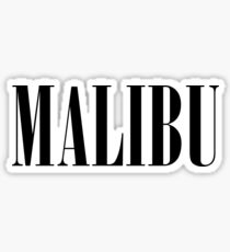 Malibu Sticker