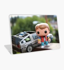 Marty Mcfly Delorean Laptop Skin