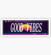 Car Slap - Vaporwave Good Vibes Sticker