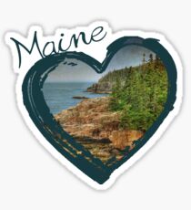 Love Maine Sticker