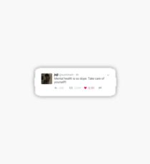 Joji Mental Health Sticker