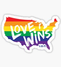 Love Wins Commemorative Art Sticker