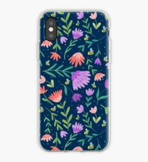 Flowers + Bees iPhone Case