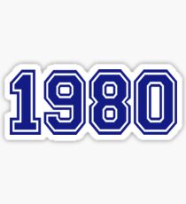 1980 Sticker