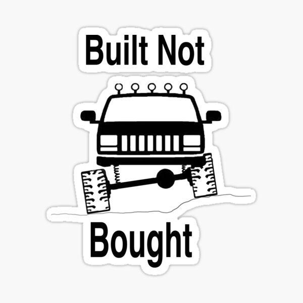 Eat Sleep JEEP sticker decal Wrangler YJ TJ JK LJ Window Laptop style 1