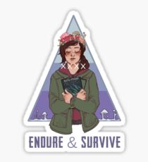 Ellie T-shirt - Blue Sticker