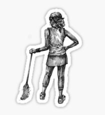 Pegatina Lax Girl