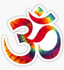 Tie-Dye Om Sticker