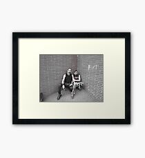 Lost boys! Framed Print