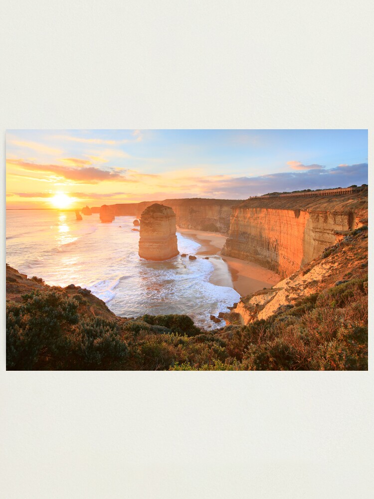 Alternate view of Twelve Apostles Sunset, Great Ocean Road, Australia Photographic Print