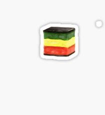 Regenbogen-Plätzchen Sticker