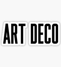 Art Deco Sticker