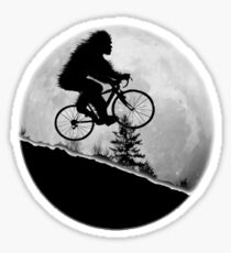 Bigfoot Rides! Sticker