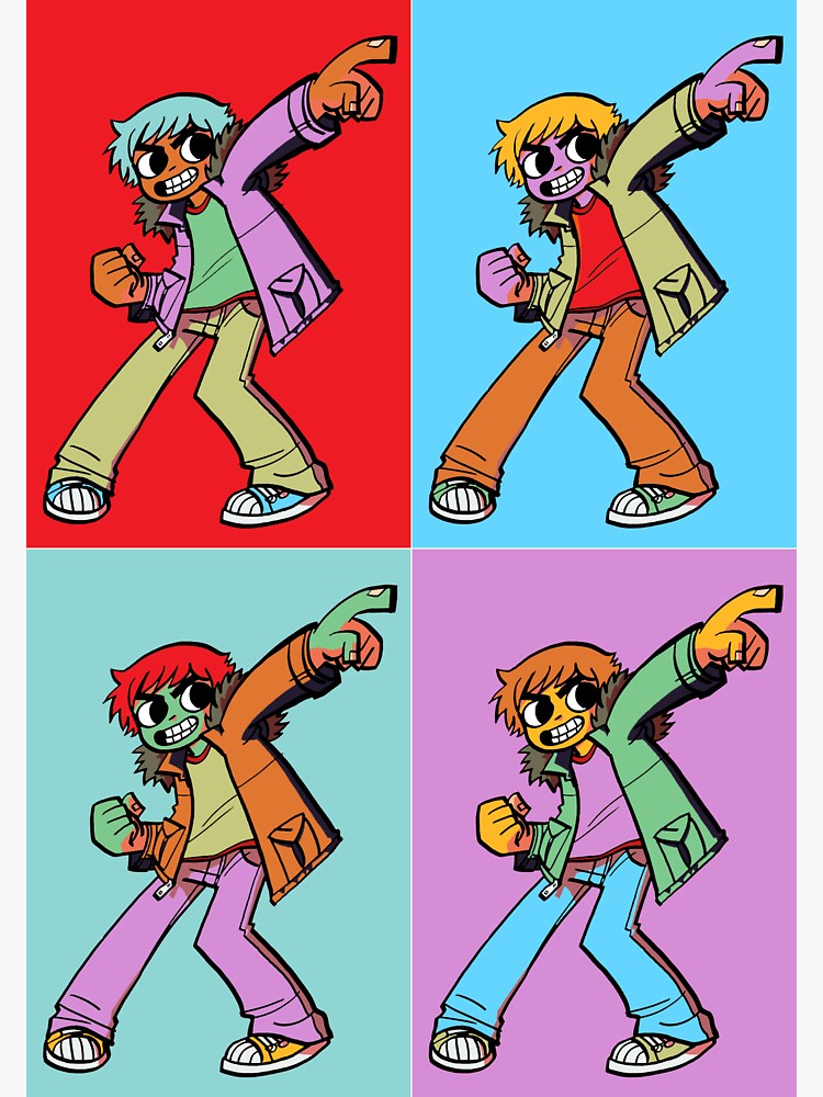 scott pilgrim pop vinyls