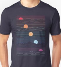 VIELE LÄNDER UNTER EINER SONNE Unisex T-Shirt