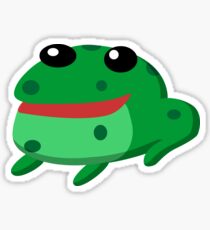 Froggy Fred Sticker