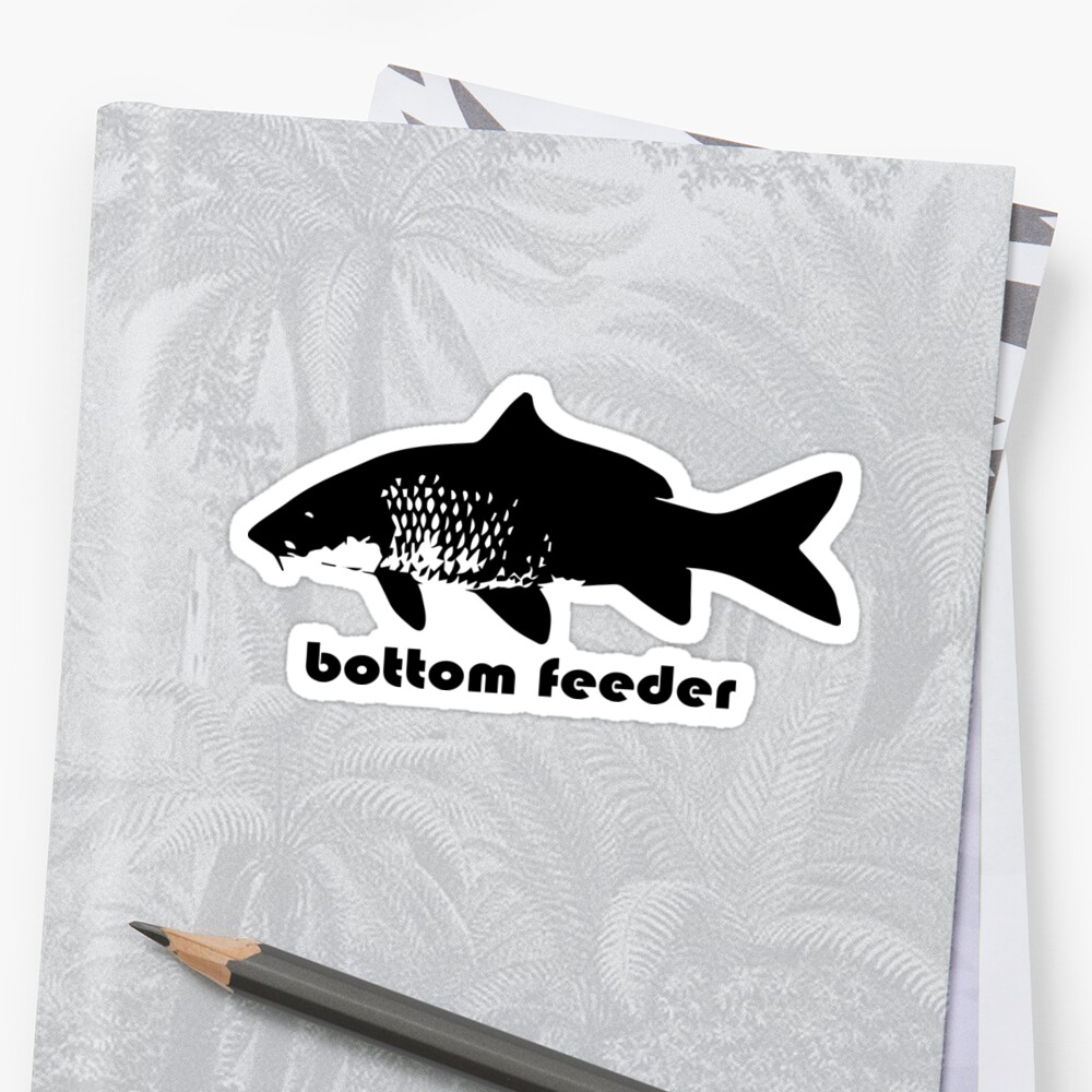 bottom-feeder-sticker-by-jflycreative-redbubble