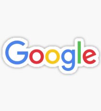 New Google Logo Sticker