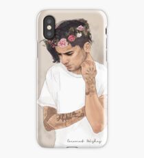 Z floral crown iPhone Case