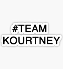 Pegatina #Team Kourtney