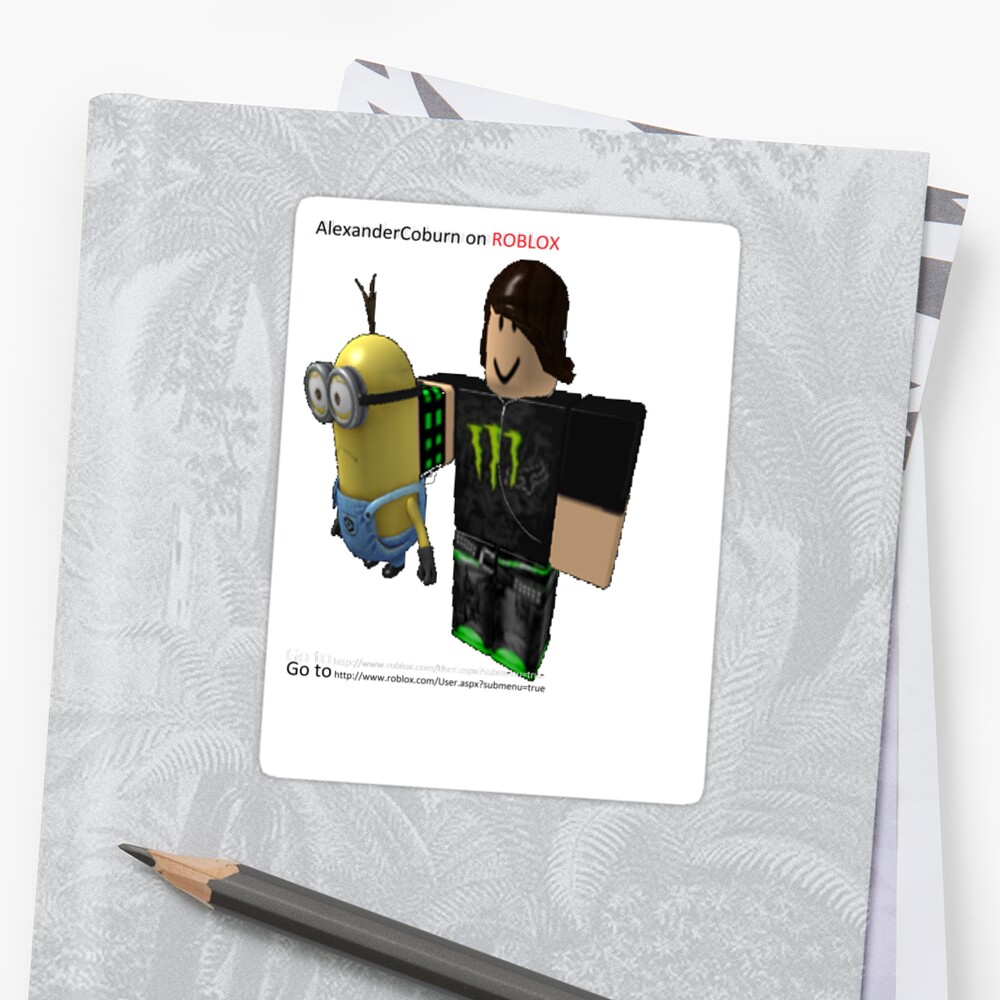 Alexandercoburn Roblox Sticker By Alexandercoburn Redbubble - alexandercoburn roblox tri blend t shirt