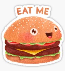 Burger Sticker