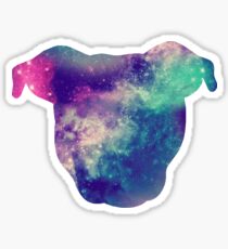 Galaxy Pittie Sticker