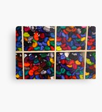 Colorful Yarn Metal Print