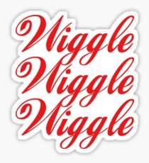 Pegatina Wiggle Wiggle Wiggle