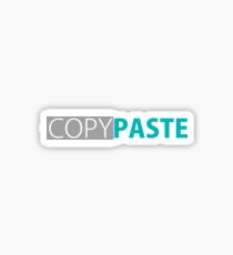 Copy Paste Stickers | Redbubble