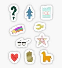 Gravity Falls Symbols Sticker