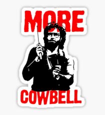 More Cowbell T-Shirt Sticker