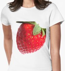 Strawberry. Women's Fitted T-Shirt