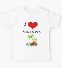 I LOVE MALDIVES Kids Tee