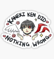 Pegatina Kaneki Ken no hizo nada mal