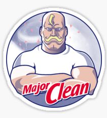 Major Clean Sticker