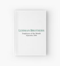 Lehman Brothers Politischer Humor Notizbuch